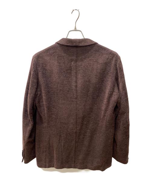 TOMORROW LAND（トゥモローランド）TOMORROW LAND (トゥモローランド) ダブルジャケット ブラウン サイズ:48の古着・服飾アイテム
