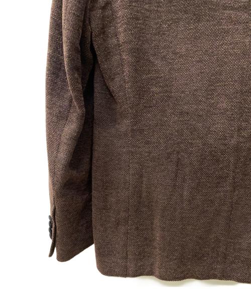 TOMORROW LAND（トゥモローランド）TOMORROW LAND (トゥモローランド) ダブルジャケット ブラウン サイズ:48の古着・服飾アイテム