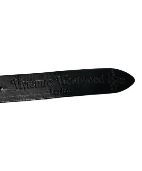 Vivienne Westwood（ヴィヴィアンウエストウッド）Vivienne Westwood (ヴィヴィアンウエストウッド) レザーベルト ブラックの古着・服飾アイテム