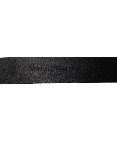 Vivienne Westwood（ヴィヴィアンウエストウッド）Vivienne Westwood (ヴィヴィアンウエストウッド) レザーベルト ブラックの古着・服飾アイテム