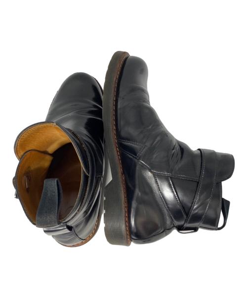 Dr.Martens（ドクターマーチン）Dr.Martens (ドクターマーチン) ベルトブーツ ブラック サイズ:26.5cmの古着・服飾アイテム