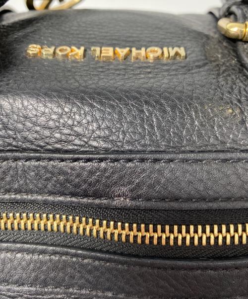 MICHAEL KORS（マイケルコース）MICHAEL KORS (マイケルコース) 2WAYショルダーバッグ ブラックの古着・服飾アイテム