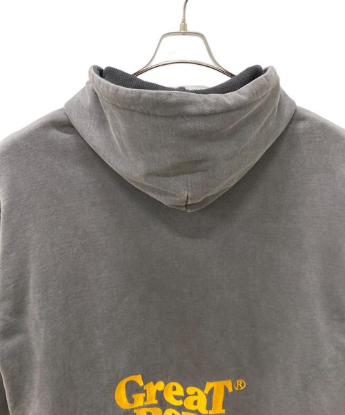 Great Land（グレートランド）Great Land (グレートランド) ジップパーカー グレー サイズ:XLの古着・服飾アイテム
