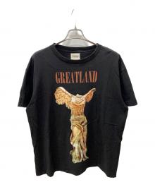 Great Land（グレートランド）の古着「Tシャツ」｜ブラック
