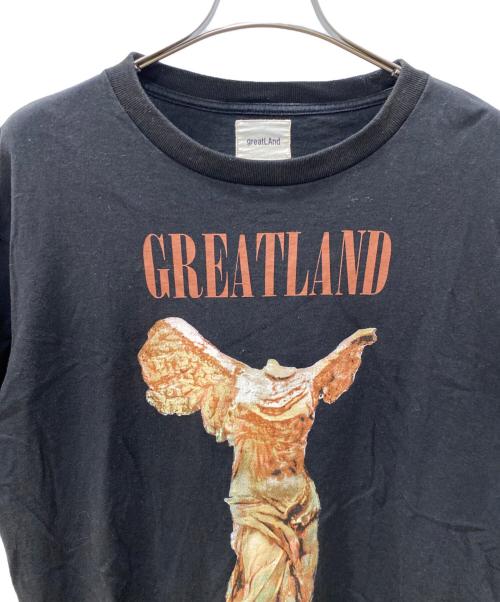 Great Land（グレートランド）Great Land (グレートランド) Tシャツ ブラック サイズ:Lの古着・服飾アイテム