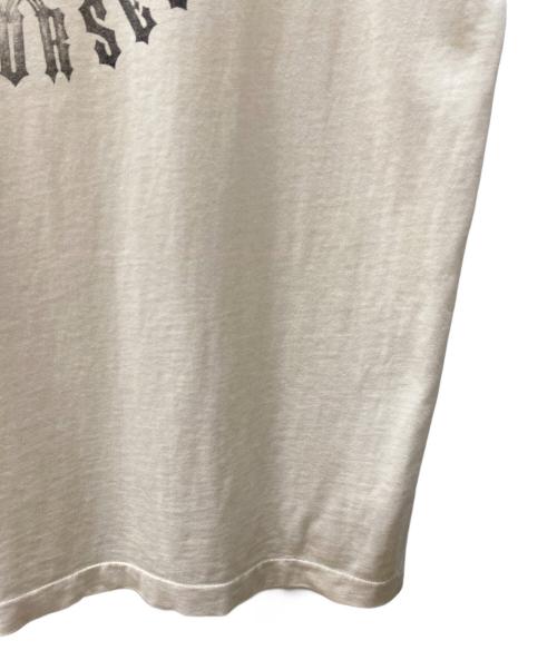 askyurself（アスクユアセルフ）ASKYURSELF (アスクユアセルフ) Great Land (グレートランド) Tシャツ アイボリー サイズ:Mの古着・服飾アイテム