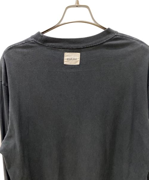 ONEITA（オニータ）ONEITA (オニータ) GREATLAND (グレートランド) 長袖Tシャツ ブラック サイズ:Lの古着・服飾アイテム