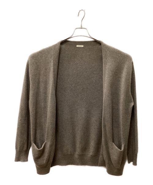 COMOLI（コモリ）COMOLI (コモリ) カシミヤハイゲージカーディガン ブラウン サイズ:2の古着・服飾アイテム