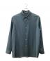 AURALEE（オーラリー）の古着「HARD TWIST WOOL DOBBY SHIRT」｜スカイブルー