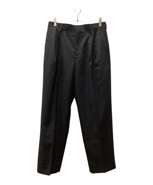AURALEE（オーラリー）AURALEE (オーラリー) WASHABLE WOOL TROPICAL SLACKS ブラック サイズ:4の古着・服飾アイテム
