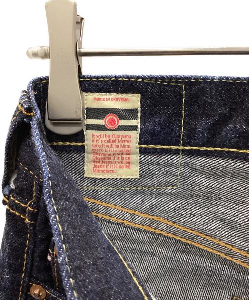 MOMOTARO JEANS（桃太郎ジーンズ）MOMOTARO JEANS (桃太郎ジーンズ) 広島東洋カープ (ヒロシマトウヨウカープ) 出陣カープモデル デニムパンツ インディゴ サイズ:W31の古着・服飾アイテム