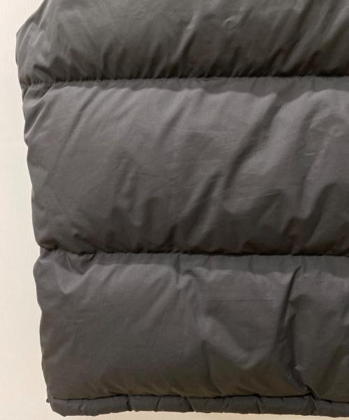 FIRST DOWN（ファーストダウン）FIRST DOWN (ファーストダウン) ダウンベスト ブラック サイズ:Lの古着・服飾アイテム