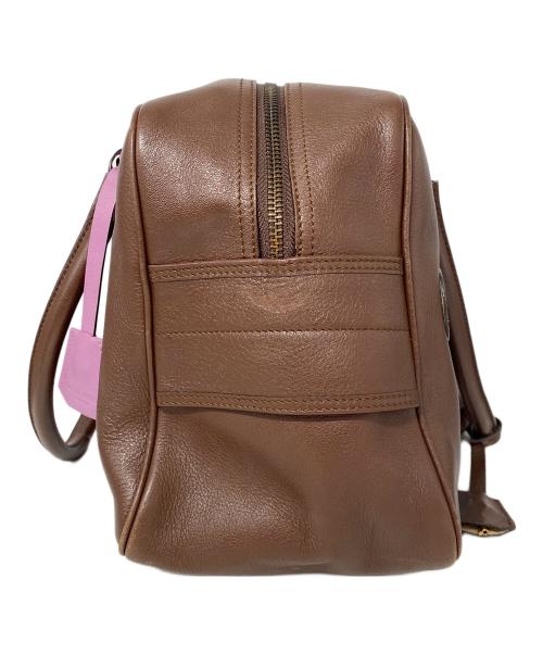 J&M DAVIDSON（ジェイ＆エム デヴィッドソン）J&M DAVIDSON (ジェイ＆エム デヴィッドソン) トートバッグ ブラウンの古着・服飾アイテム