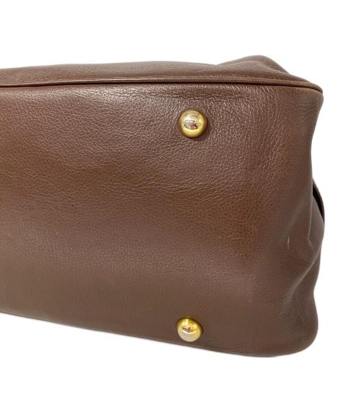 J&M DAVIDSON（ジェイ＆エム デヴィッドソン）J&M DAVIDSON (ジェイ＆エム デヴィッドソン) トートバッグ ブラウンの古着・服飾アイテム