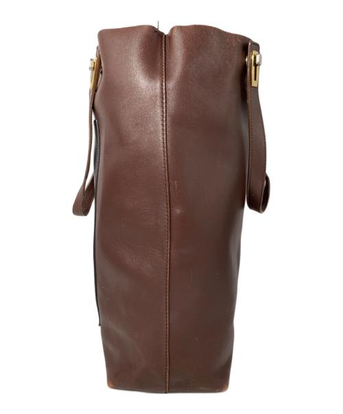 BALENCIAGA（バレンシアガ）BALENCIAGA (バレンシアガ) トートバッグ ブラウンの古着・服飾アイテム