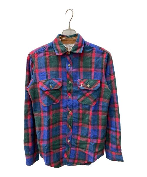 POLO RALPH LAUREN（ポロ・ラルフローレン）POLO RALPH LAUREN (ポロ・ラルフローレン) 長袖シャツ ネイビー サイズ:Sの古着・服飾アイテム