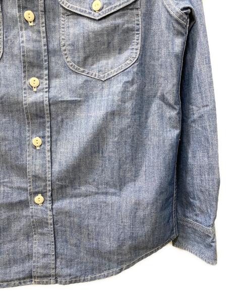 SUGAR CANE（シュガーケーン）SUGAR CANE (シュガーケーン) 長袖シャツ インディゴ サイズ:Mの古着・服飾アイテム