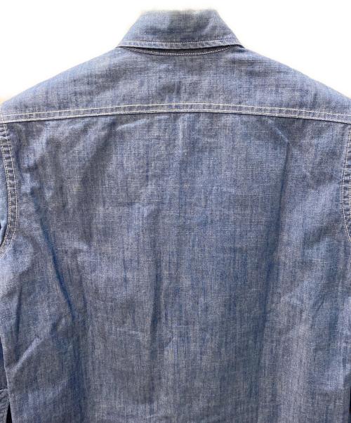 SUGAR CANE（シュガーケーン）SUGAR CANE (シュガーケーン) 長袖シャツ インディゴ サイズ:Mの古着・服飾アイテム