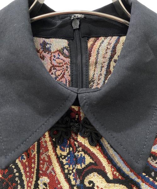jouetie（ジュエティ）jouetie (ジュエティ) ゴブランドッキングワンピ ブラック サイズ:M 未使用品の古着・服飾アイテム