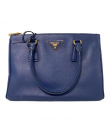 PRADA（プラダ）の古着「SAFFIANO LUX 2WAYバッグ」｜ブルー