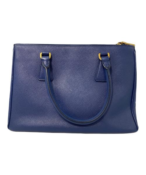 PRADA（プラダ）PRADA (プラダ) SAFFIANO LUX 2WAYバッグ ブルーの古着・服飾アイテム