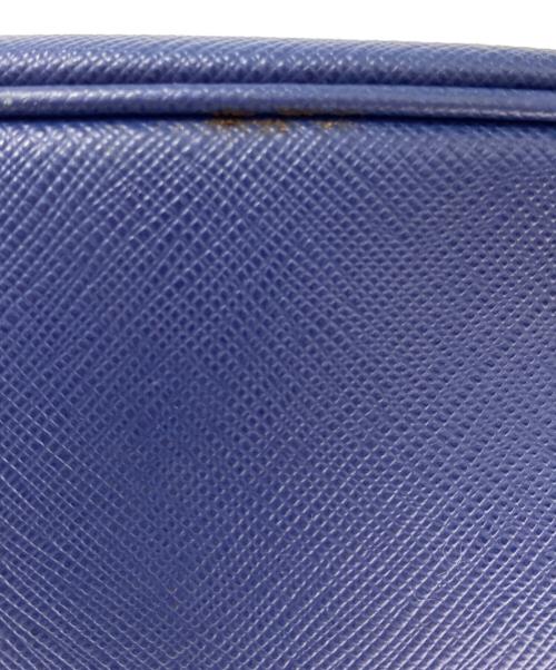 PRADA（プラダ）PRADA (プラダ) SAFFIANO LUX 2WAYバッグ ブルーの古着・服飾アイテム