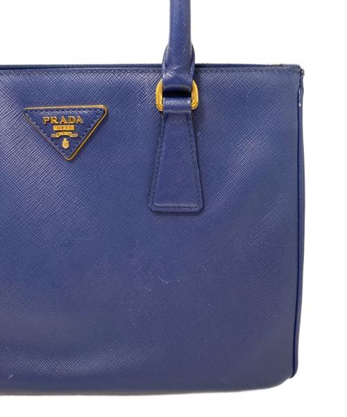 PRADA（プラダ）PRADA (プラダ) SAFFIANO LUX 2WAYバッグ ブルーの古着・服飾アイテム