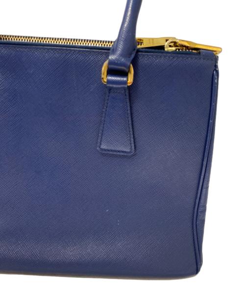PRADA（プラダ）PRADA (プラダ) SAFFIANO LUX 2WAYバッグ ブルーの古着・服飾アイテム
