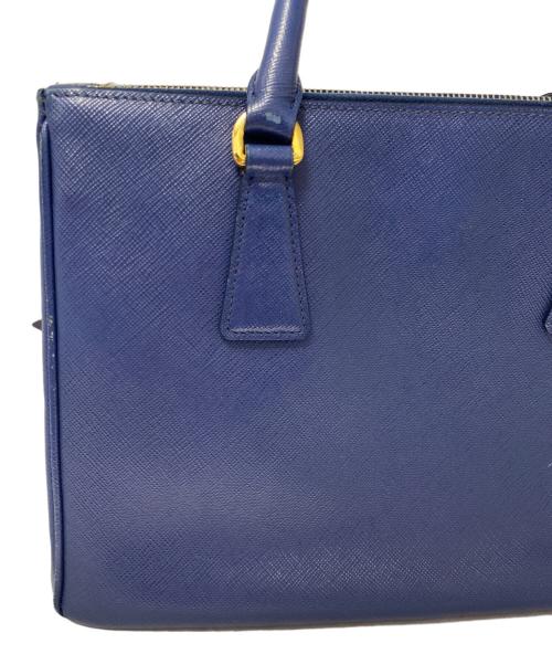 PRADA（プラダ）PRADA (プラダ) SAFFIANO LUX 2WAYバッグ ブルーの古着・服飾アイテム