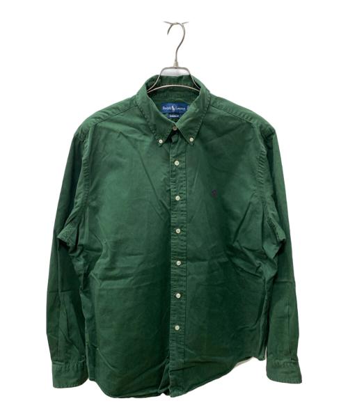 RALPH LAUREN（ラルフローレン）RALPH LAUREN (ラルフローレン) 長袖シャツ グリーン サイズ:LLの古着・服飾アイテム