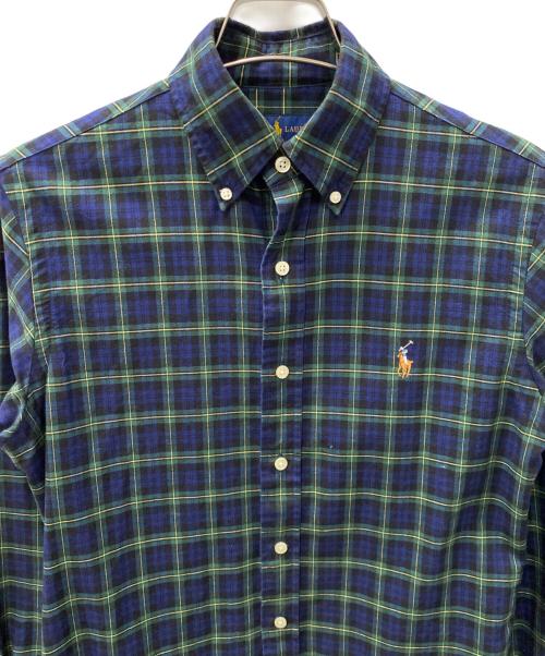 POLO RALPH LAUREN（ポロ・ラルフローレン）POLO RALPH LAUREN (ポロ・ラルフローレン) 長袖シャツ グリーン サイズ:XSの古着・服飾アイテム