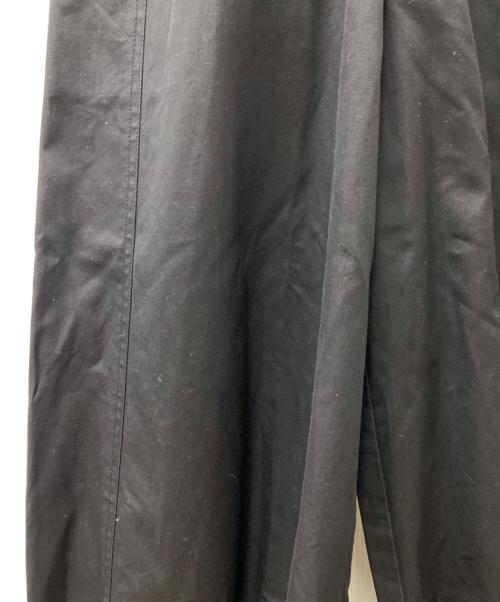 LEINWANDE（ラインヴァンド）LEINWANDE (ラインヴァンド) ハイウエストドローコードカーゴパンツ ブラック サイズ:Freeの古着・服飾アイテム