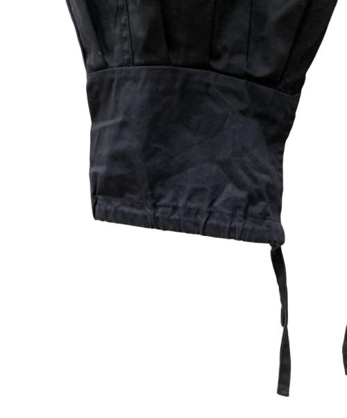 LEINWANDE（ラインヴァンド）LEINWANDE (ラインヴァンド) ハイウエストドローコードカーゴパンツ ブラック サイズ:Freeの古着・服飾アイテム