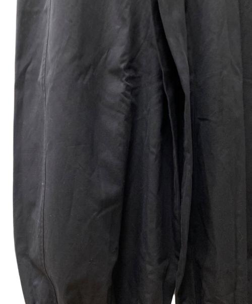LEINWANDE（ラインヴァンド）LEINWANDE (ラインヴァンド) ハイウエストドローコードカーゴパンツ ブラック サイズ:Freeの古着・服飾アイテム