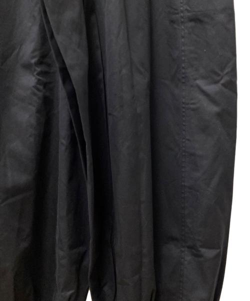 LEINWANDE（ラインヴァンド）LEINWANDE (ラインヴァンド) ハイウエストドローコードカーゴパンツ ブラック サイズ:Freeの古着・服飾アイテム