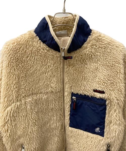 GRAMICCI（グラミチ）GRAMICCI (グラミチ) フリースジャケット カーキ サイズ:Sの古着・服飾アイテム