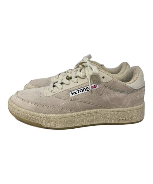 REEBOK（リーボック）REEBOK (リーボック) SixTONES (ストーンズ) SixTONES × Reebok Club C 85 Vintage アイボリー サイズ:23.5cmの古着・服飾アイテム
