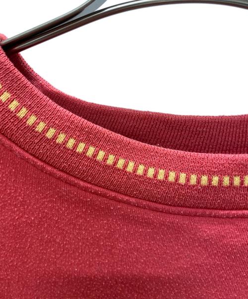 BRAZOS（ブラゾス）BRAZOS (ブラゾス) スウェット レッド サイズ:XLの古着・服飾アイテム