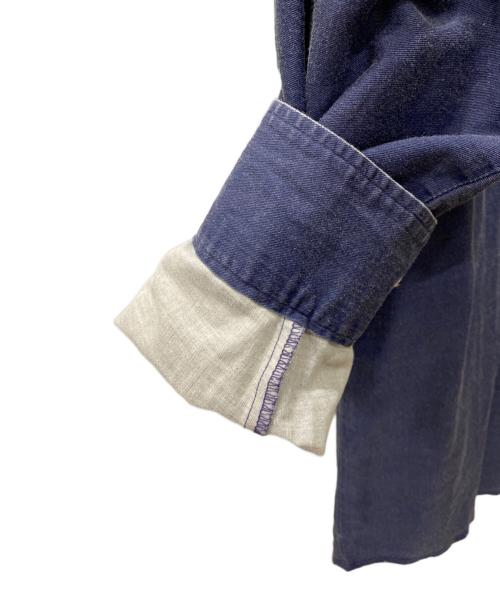 Wrangler（ラングラー）Wrangler (ラングラー) 長袖シャツ ネイビー サイズ:XLの古着・服飾アイテム