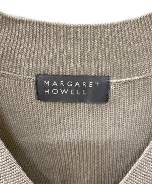 MARGARET HOWELL（マーガレットハウエル）MARGARET HOWELL (マーガレットハウエル) ニットベスト ベージュ サイズ:Ⅱの古着・服飾アイテム
