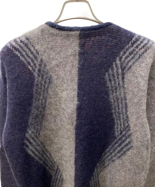 Needles（ニードルズ）Needles (ニードルズ) Mohair Cardigan - Papillon グレー サイズ:Mの古着・服飾アイテム