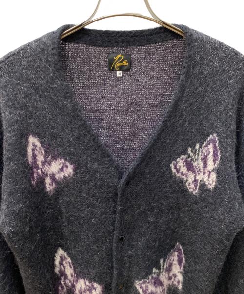 Needles（ニードルズ）Needles (ニードルズ) Mohair Cardigan - Papillon ブラック サイズ:Mの古着・服飾アイテム