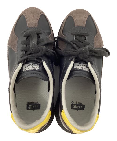 Onitsuka Tiger（オニツカタイガー）Onitsuka Tiger (オニツカタイガー) Onitsuka Tiger DELECITY ブラウン サイズ:24cmの古着・服飾アイテム