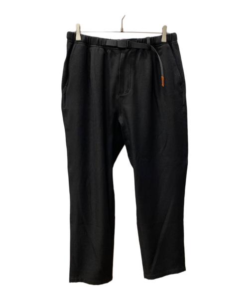 GRAMICCI（グラミチ）GRAMICCI (グラミチ) URBAN RESEARCH (アーバンリサーチ) ウォッシャブルウォームワンタックパンツ ブラック サイズ:Mの古着・服飾アイテム