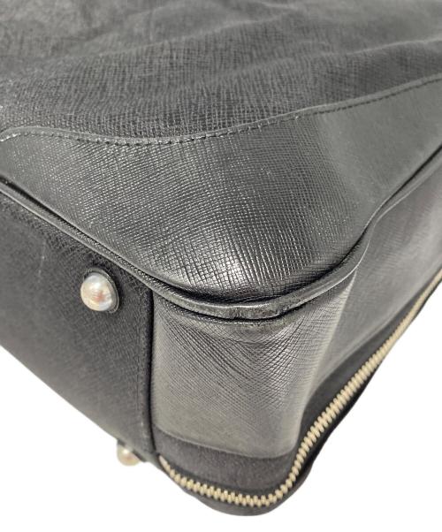 PELLE MORBIDA（ペッレモルビダ）PELLE MORBIDA (ペッレモルビダ) ビジネスバッグ ブラックの古着・服飾アイテム