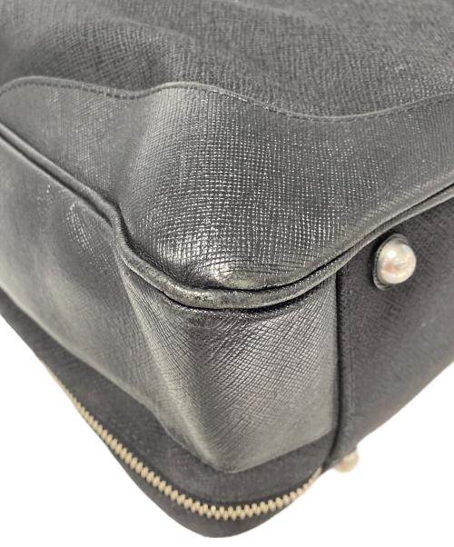 PELLE MORBIDA（ペッレモルビダ）PELLE MORBIDA (ペッレモルビダ) ビジネスバッグ ブラックの古着・服飾アイテム