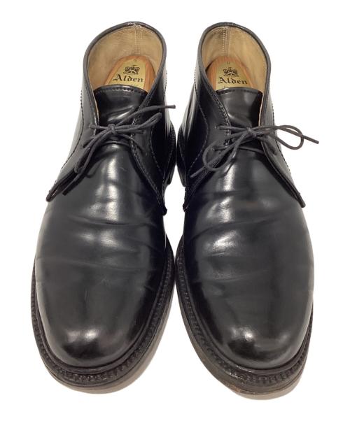 Alden（オールデン）ALDEN (オールデン) チャッカブーツ ブラック サイズ:7 1/2の古着・服飾アイテム