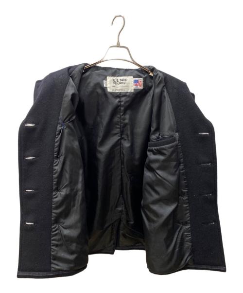 Schott（ショット）Schott (ショット) Pコート ブラック サイズ:38の古着・服飾アイテム