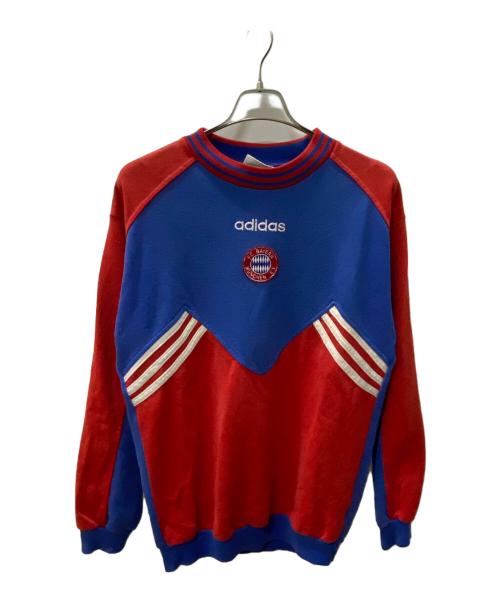 adidas（アディダス）adidas (アディダス) スウェット ブルー×レッド サイズ:未記載の古着・服飾アイテム