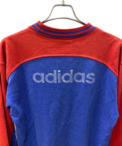 adidas（アディダス）adidas (アディダス) スウェット ブルー×レッド サイズ:未記載の古着・服飾アイテム
